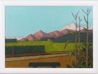 Hans Vogelpoel schilderij Igls 