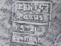 Leen Spaans 1928-1999 - gemengde techniek 1972 signatuur