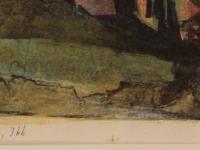 Jeroen Hermkens litho Jemen 1997signatuur