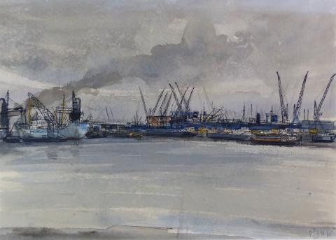 Nico van Bekkum - De Rotterdamse Haven